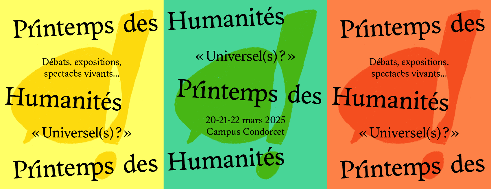 Affiche Printemps des Humanités