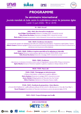 Programme 3e séminaire international 15.06